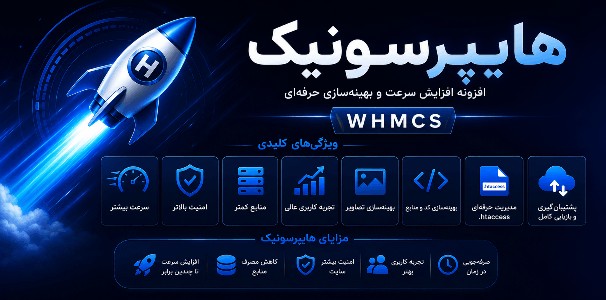 نمایش داشبورد هایپرسونیک