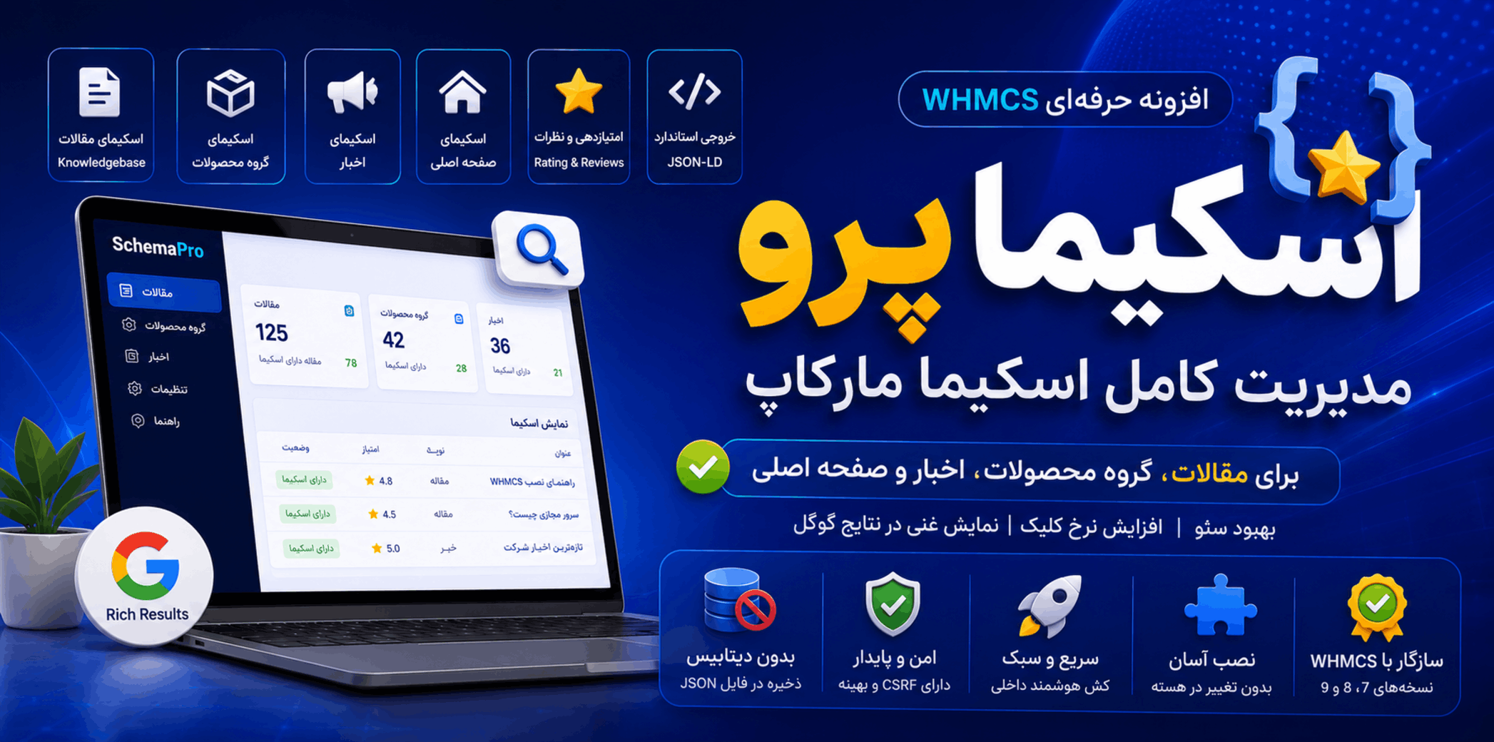 نمایش داشبورد SchemaPro